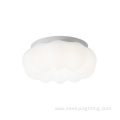 Pumpkin PE White Ceiling Lamp for Shop